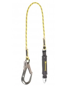 P+P 90294 Rope Lanyard Fall Arrest 1.75m Chunkie with Scaff Hook